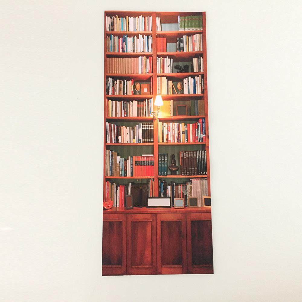 200X77 cm 3D Sáng Tạo Cầu Thang Đi Qua Cửa Tường Tủ Lạnh Miếng Dán