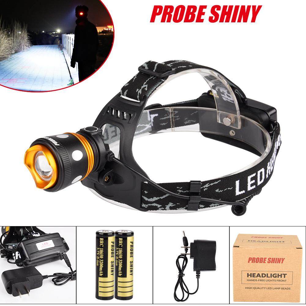 XM-L T6 LED Rotary Focusing Light Long Range Headlights Tail Lamp