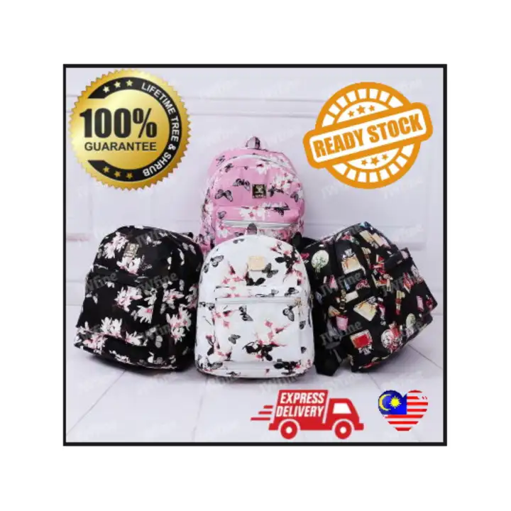 floral backpack online malaysia