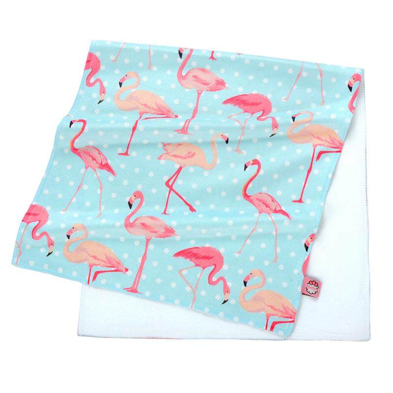 Bộ 2 Thiết Kế Ban Đầu Flamingo Dòng Siêu Mịn Sợi Khăn Mặt + Khăn Tắm Thoải Mái Khăn Rửa Mặt