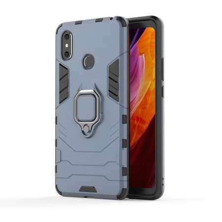Case for Xiaomi Mi Max 3 Luxury Ring Hard Back Protection Cover Coverage Case