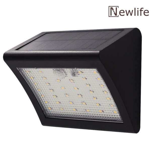 Newlifestyle 500LM Solar 38LED Body Induction Light Waterproof Garden Wall Lamp - intl(Antique White)