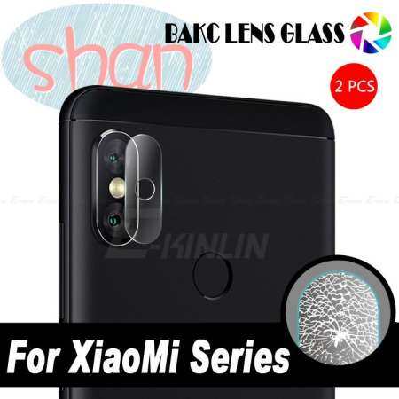 SHAN 2 PCS Back Camera Lens Tempered Glass For Xiaomi Mi 8 SE A2 A1 6X 5X 5S Plus Mix 2S Redmi Note 5 6 Pro AI S2 Protector Protective Film