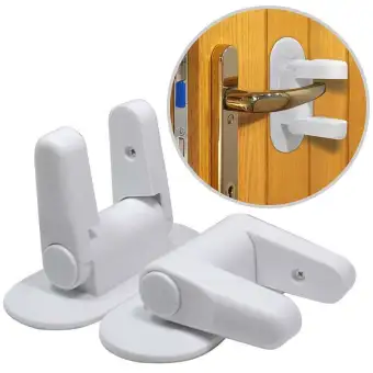 Door Lever Lock 2 Pack 4 Pack Child Pets Proof Baby Proofing