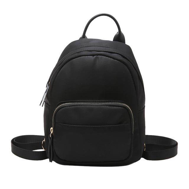 Women's Simple Small Backpack Teenage Girls Mini Bagpack Women Back