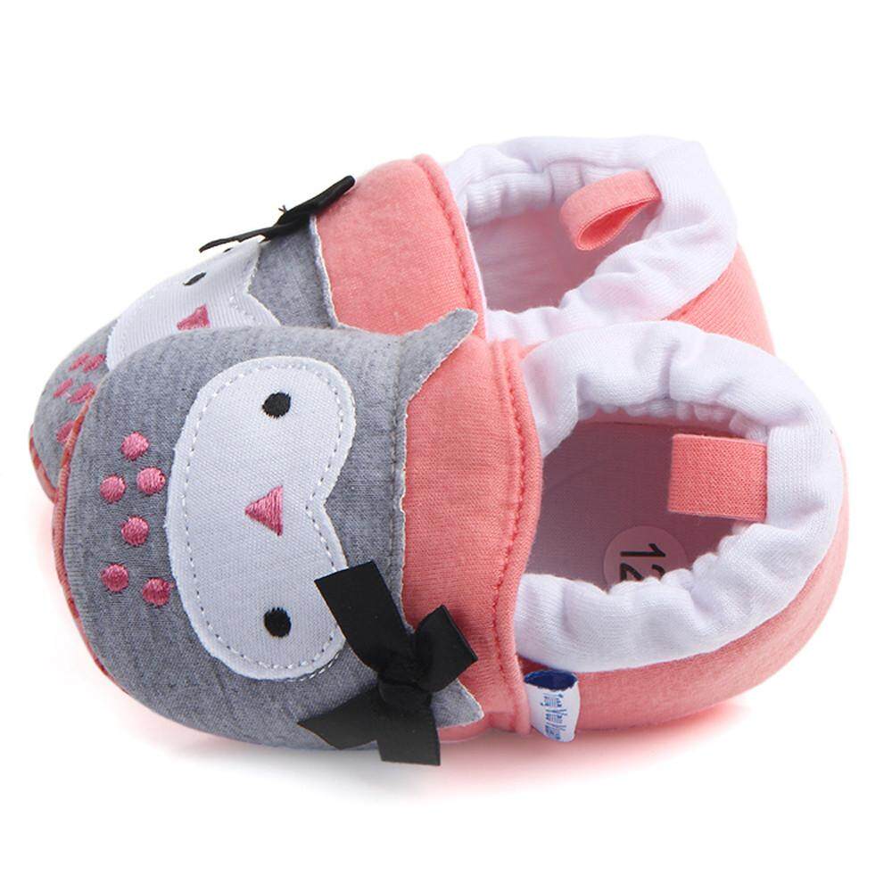 Cute Boy Girl Shoes Baby Soft Shoes Fring Soft Soled NonSlip Footwear Crib Shoes