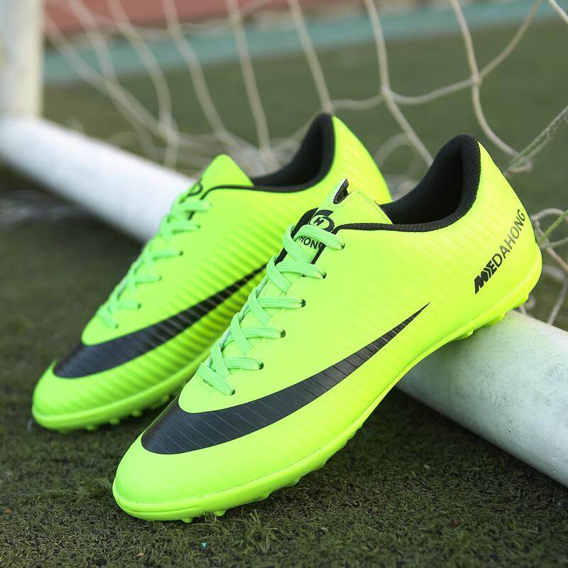 Professional Men Turf Indoor Soccer Shoes Cleats Kids Original