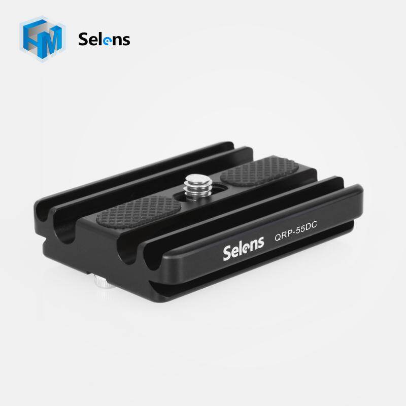 Selens Đế gắn máy ảnh tháo nhanh lên tripod bằng nhôm có kích thước 6x4.5x1.1cm, giá tốt - INTL
