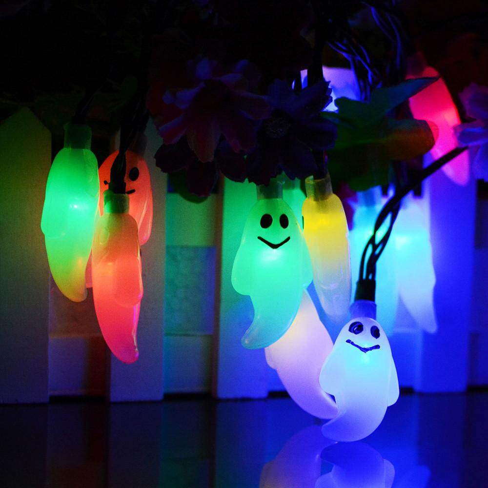 JY 5m40LEDHalloween Ma Dây Đèn Hoạt Động Bằng Pin Đèn điều Khiển từ xa