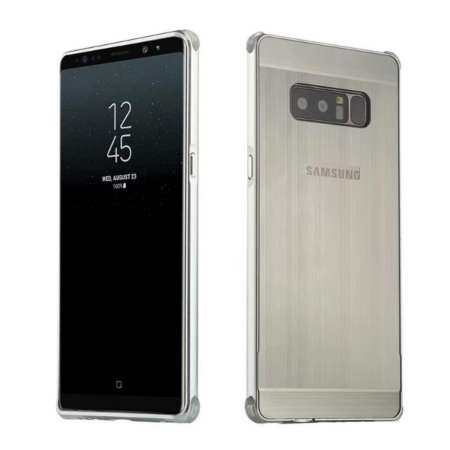 For Samsung Galaxy Note 8 Case 2 in 1 Ultra Thin Frame Aluminum Metal Brushed PC Hard Back Cover For Samsung Galaxy Note 8 Case 2 in 1 Ultra Thin Frame Aluminum Metal Brushed PC Hard Back Cover