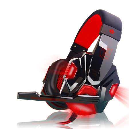 Big Sale Over Ear Gaming Headset with Mic and LED Light for Laptop Cellphone PS4