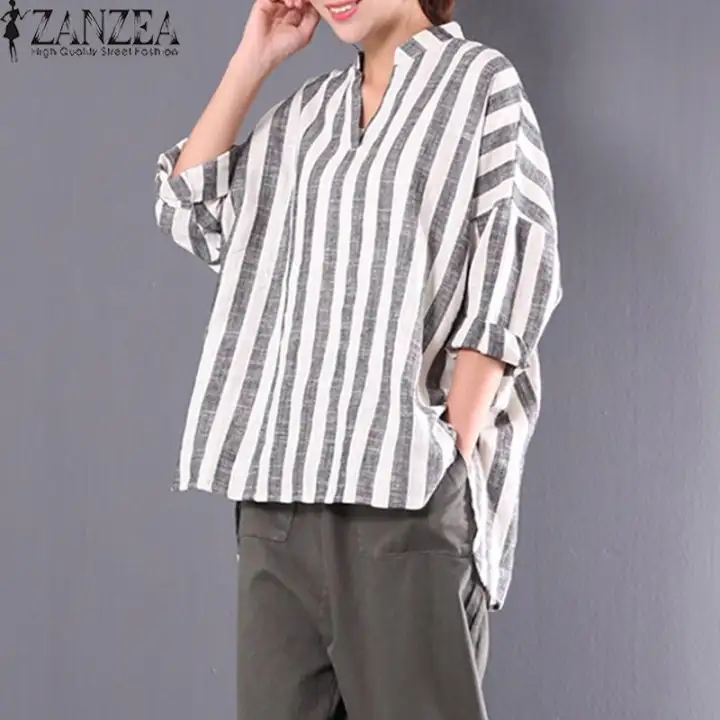 baggy linen shirt