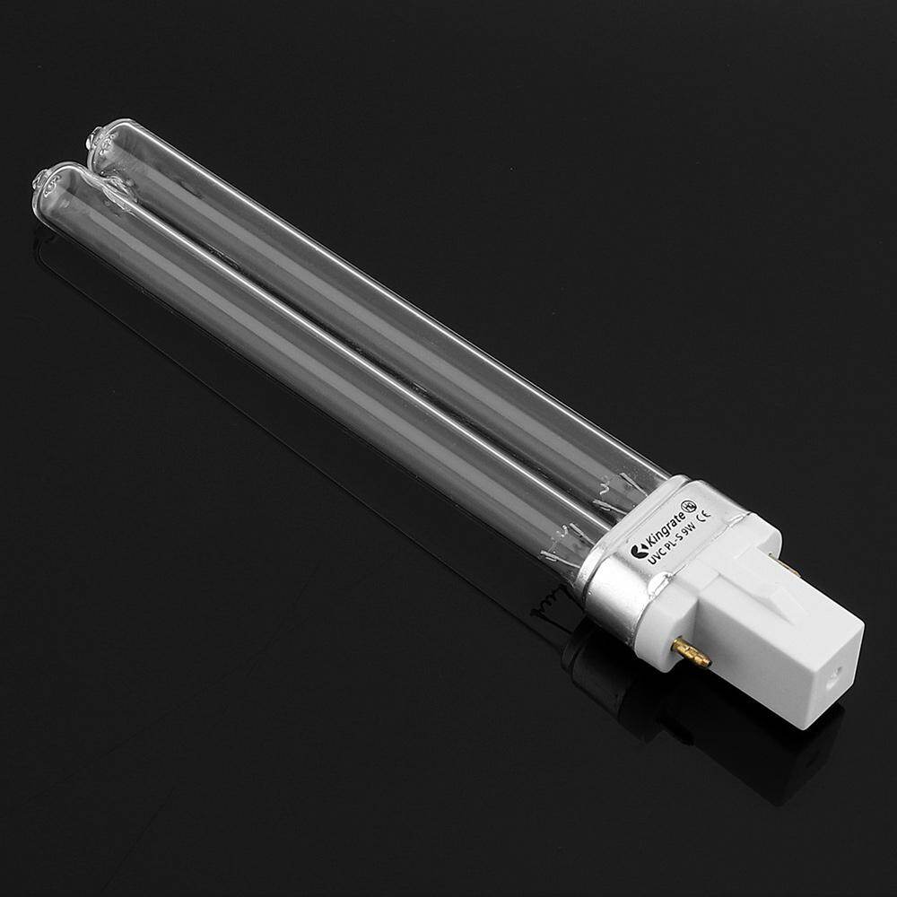9W Germicidal Lamp UVC 253.7nm 254nm Water Air Disinfection Purification Sterilizer