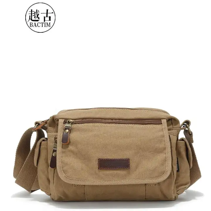 male canvas bag