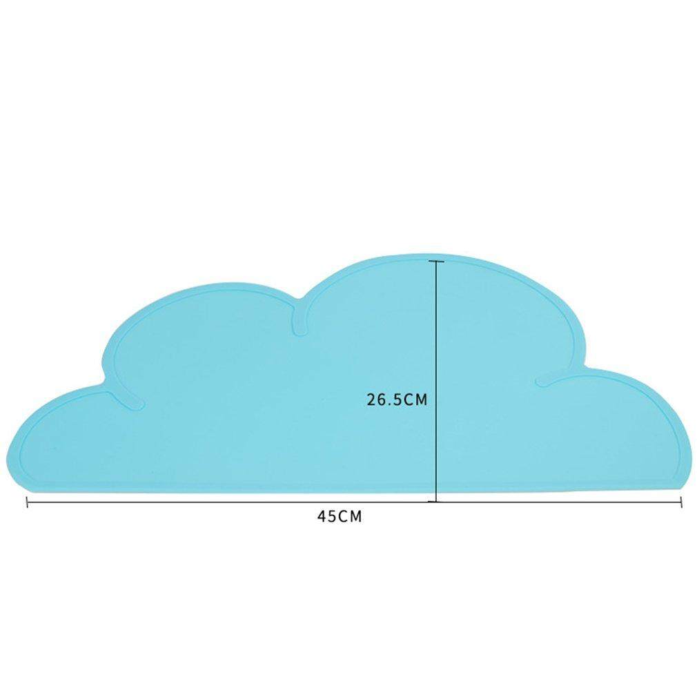 Top Bán Silicone Placemat Thanh Thảm Cho Bé Trẻ Em Đám Mây Hình Tấm Thảm Bàn Nhà Bếp Miếng Lót