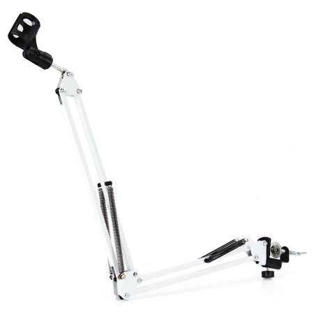 NB - 35 Professional Adjustable Metal Suspension Scissor Arm Microphone Stand Holder for Mounting on Desk Table Top