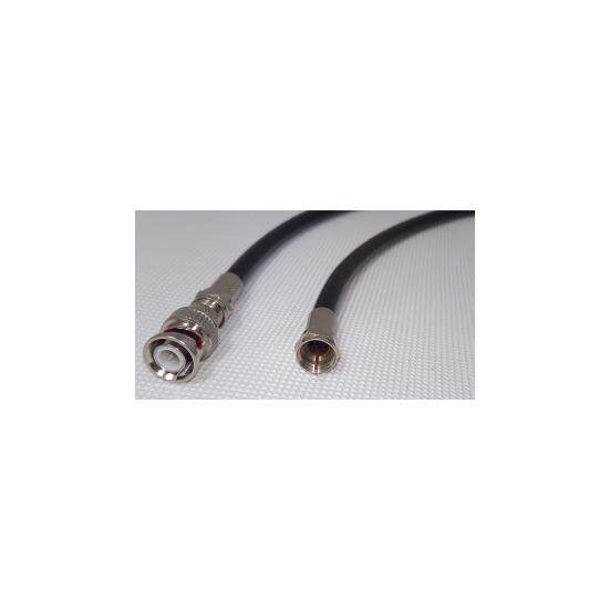 (Cable set) Fconnector to BNC plug (75Ω Coaxial Cable)(3M) Lazada