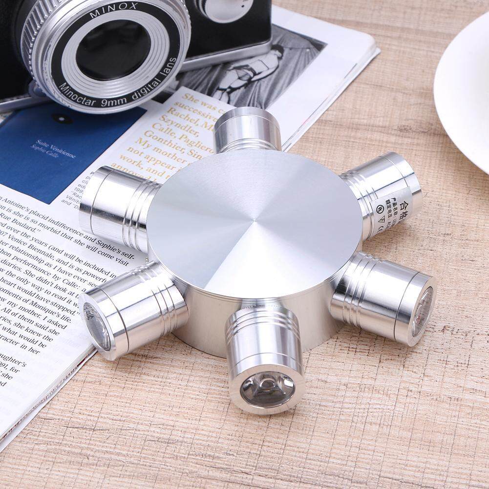 6W Waterproof LED Cross Star Wall Lamp Bedroom Background Light