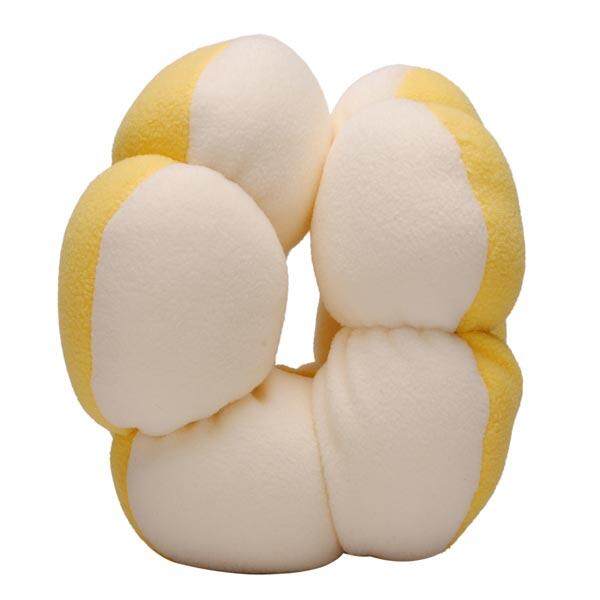 Plush Fabric Donut Elastic Lovely Multifunctional Cushion