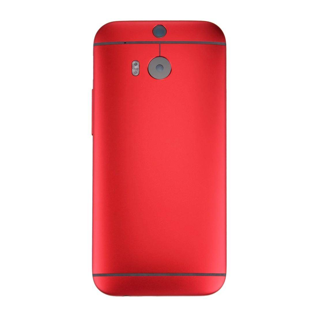 Back Housing Cover for HTC One M8(Red)