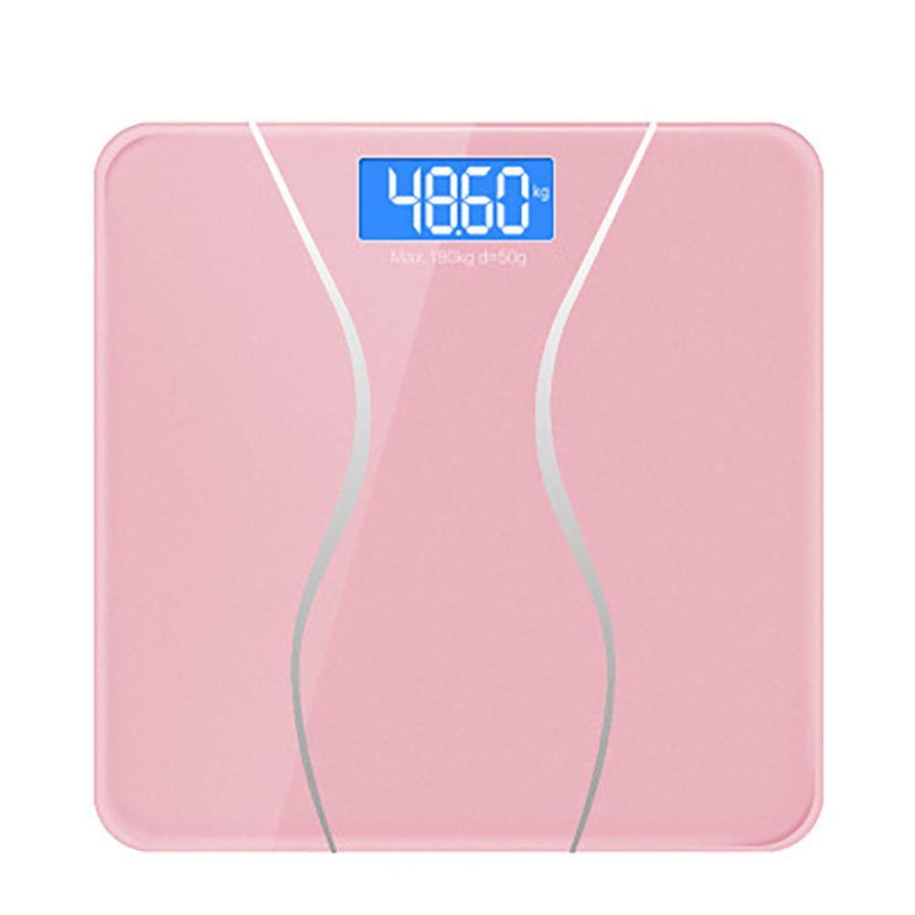 Digital Electronic LCD Body Weight Glass Bathroom Waterproof Personal Weighing Body Scale