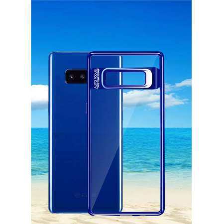 จัดส่งฟรี Ultrathin ชุบ CLEAR Soft เคสคลุมซิลิโคนสำหรับซัมซุงกาแล็คซี่หมายเหตุ 8