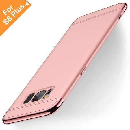 สำหรับซัมซุงกาแล็คซี่ S8 PLUS Case, 3 in 1 หรูหราเคสแข็งฝาหลังแบบถอดได้เคสใส่โทรศัพท์