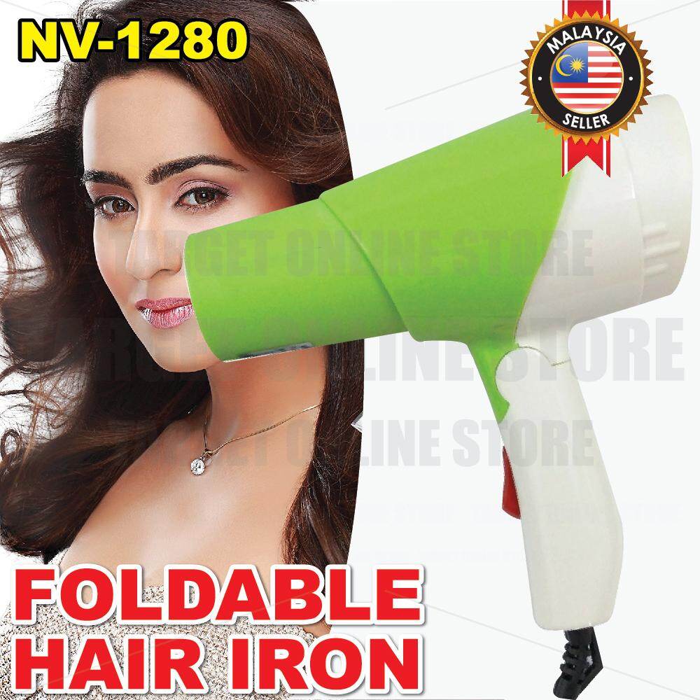 Nova Foldable Mini Hair Dryer 2 Speed Beauty Hair Care 1000W NV1280