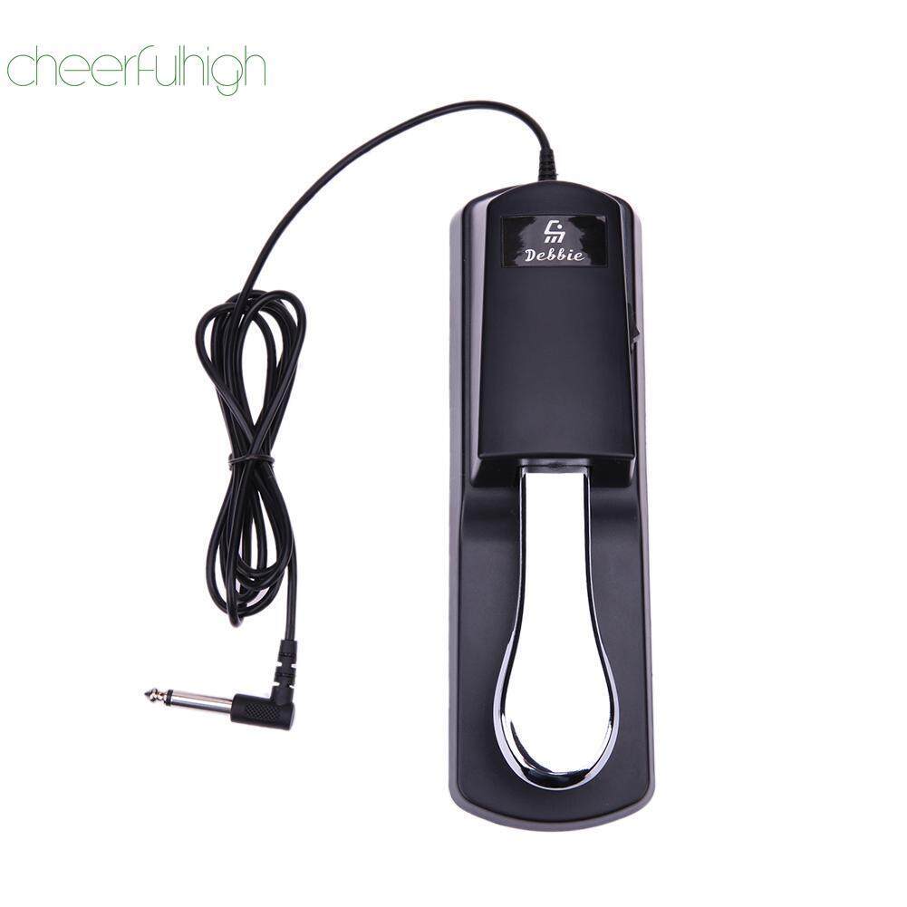 Piano Sustain Pedal Keyboard Sustain Damper Pedal for Roland Electric Piano(Silver) - intl