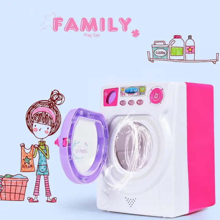 kids play washer and dryer set