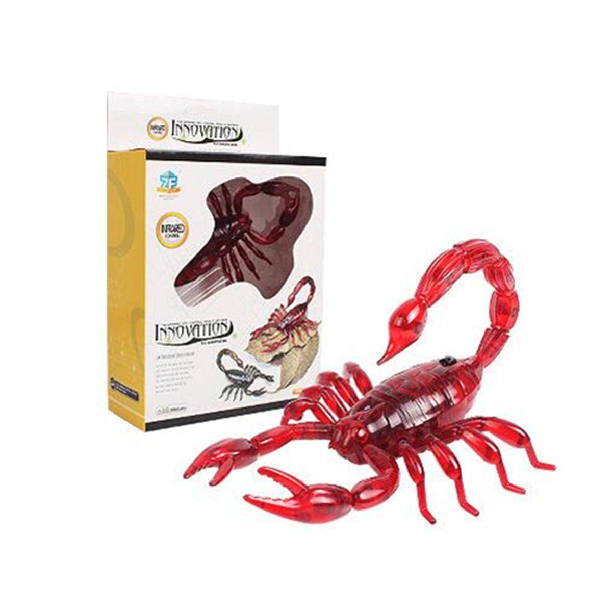 Remote Control Simulation Infrared RC Scary Creepy Insect Scorpion Party Toys 