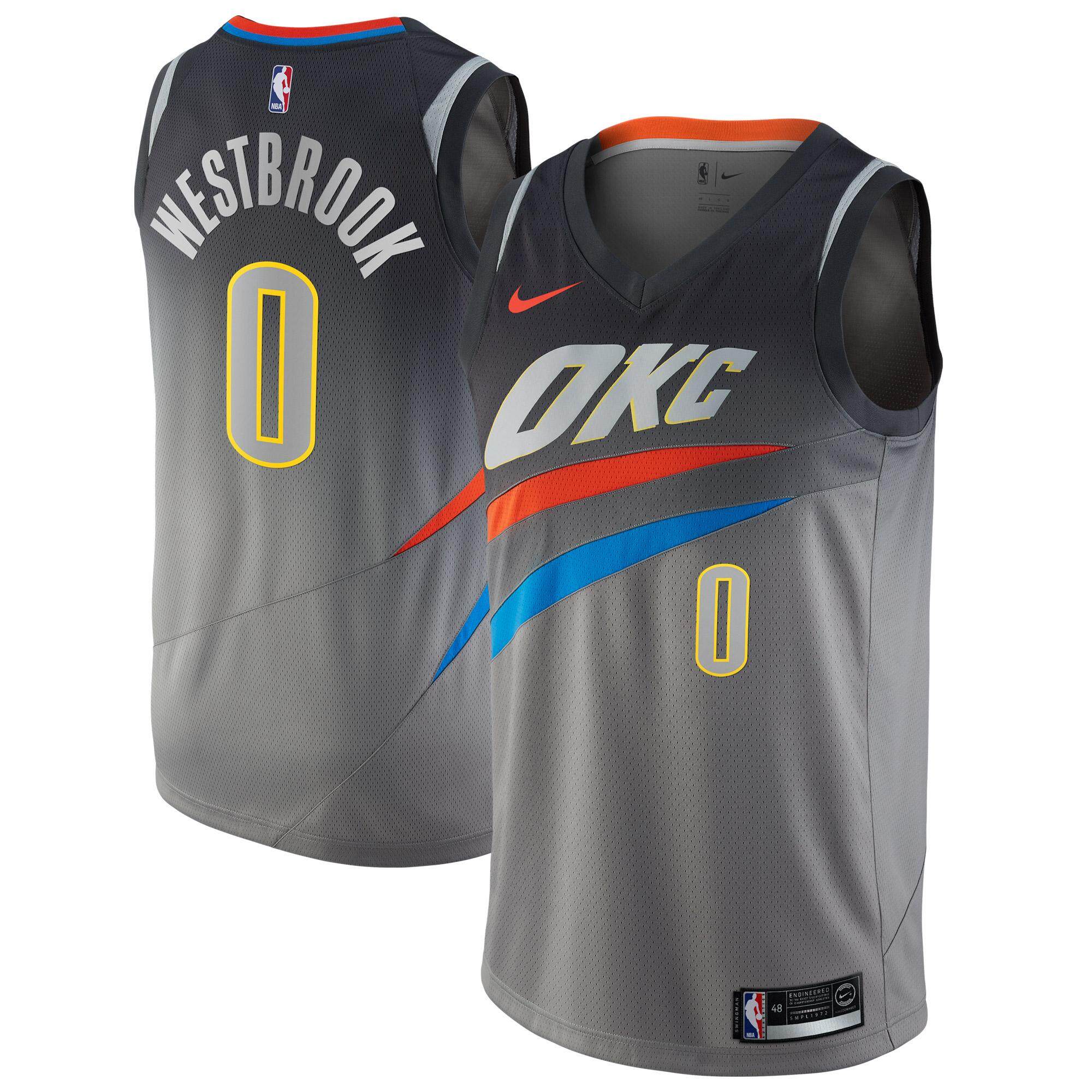 russell westbrook jersey small