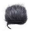 EY-M24 Furry Outdoor ที่หุ้มหัวไมโครโฟนประดิษฐ์ FUR Muff ลม 9 เซนติเมตร * 5 เซนติเมตร (L * D) สำหรับ RODE STEREO VIDEOMIC PRO และอีกมากมายสีเทา - สีขาว - INTL