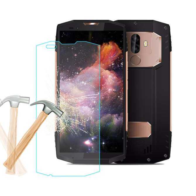 2 Pcs Naxtop 2.5D Kaca Antigores Pelindung Layar untuk Blackview BV9000 Pro/BV9000-Transparent