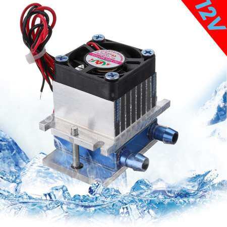 【Free Shipping】12 โวลต์ Thermoelectric Peltier ทำความเย็นระบบ Cooler มอเตอร์พัดลม