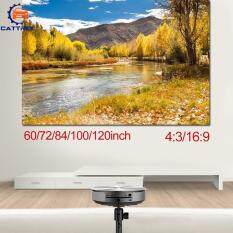 Catree Projection Screen Compact 16:9 White Fabric Tabletop Movies