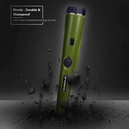 Miracle Shining Automatic GP Pointer Metal Detector Waterproof green