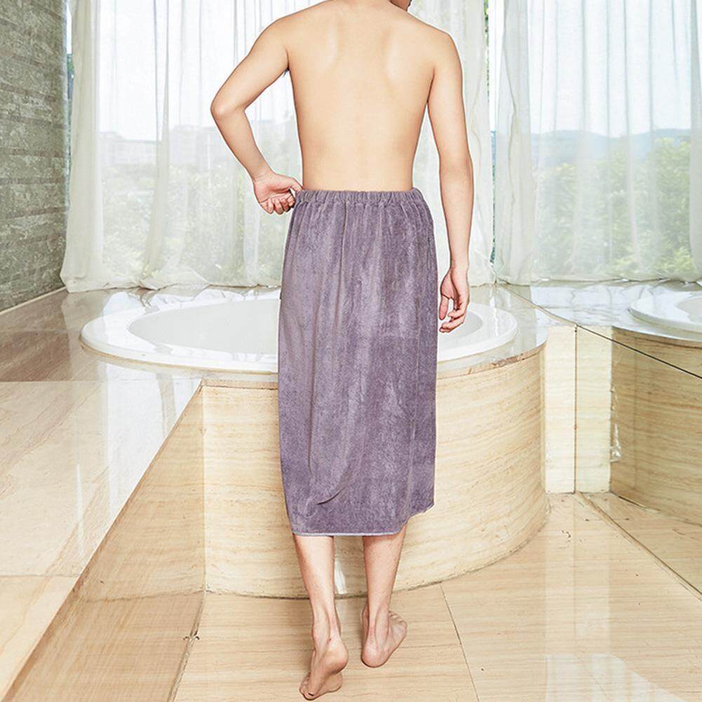 Khối Nam SPA Tắm Quấn Khăn Tắm Váy Microfiber Chăn Bơi Đi Biển cho Người Trưởng Thành