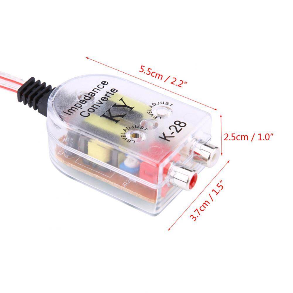 Car Audio CD Amplifier Audio Subwoofer High to Low Frequency Divider Converter Regulator Filter