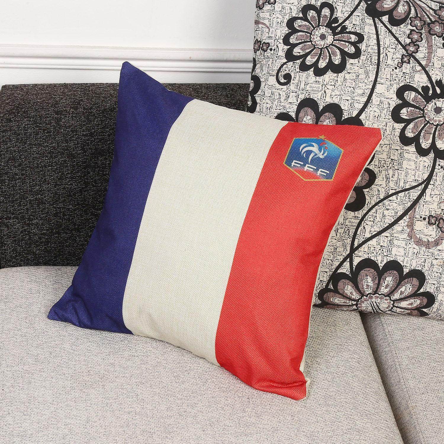 Sunwonder New Football World Cup Pattern Pillowcase Pillow Cover for Home Decor