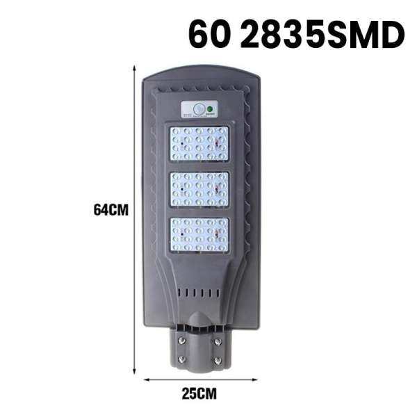 60 Wát 60 LED Năng Lượng Mặt Trời Cảm Biến Chuyển Động Ánh Sáng Kích Hoạt Treo Tường Con Đường Đèn Ngoài Trời