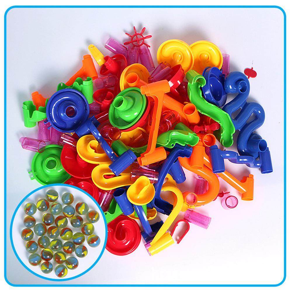 Large Marble Run Toy Set For Kids 105pcs Building Play Educational Toy Kids Gift