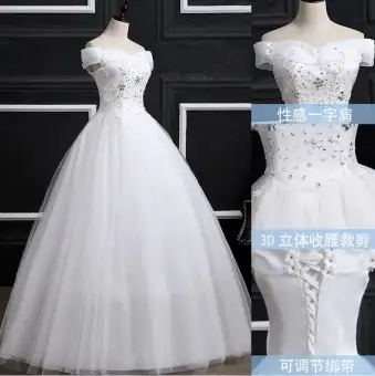 lazada wedding dress