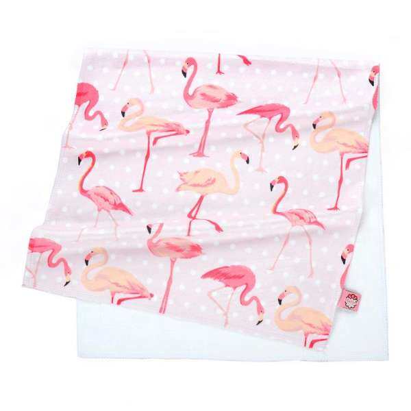 Bộ 2 Thiết Kế Ban Đầu Flamingo Dòng Siêu Mịn Sợi Khăn Mặt + Khăn Tắm Thoải Mái Khăn Rửa Mặt