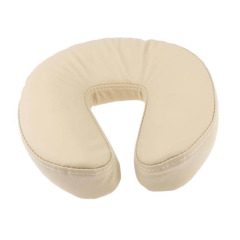 Magideal Comfortable Sponge U Shape Face Down Pillow Neck Support