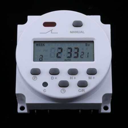 ตั้งเวลาเปิด ปิด อัตโนมัติ Dolity CN101 AC 220V 16A Digital LCD Power Programmable Timer Time Switch Relay