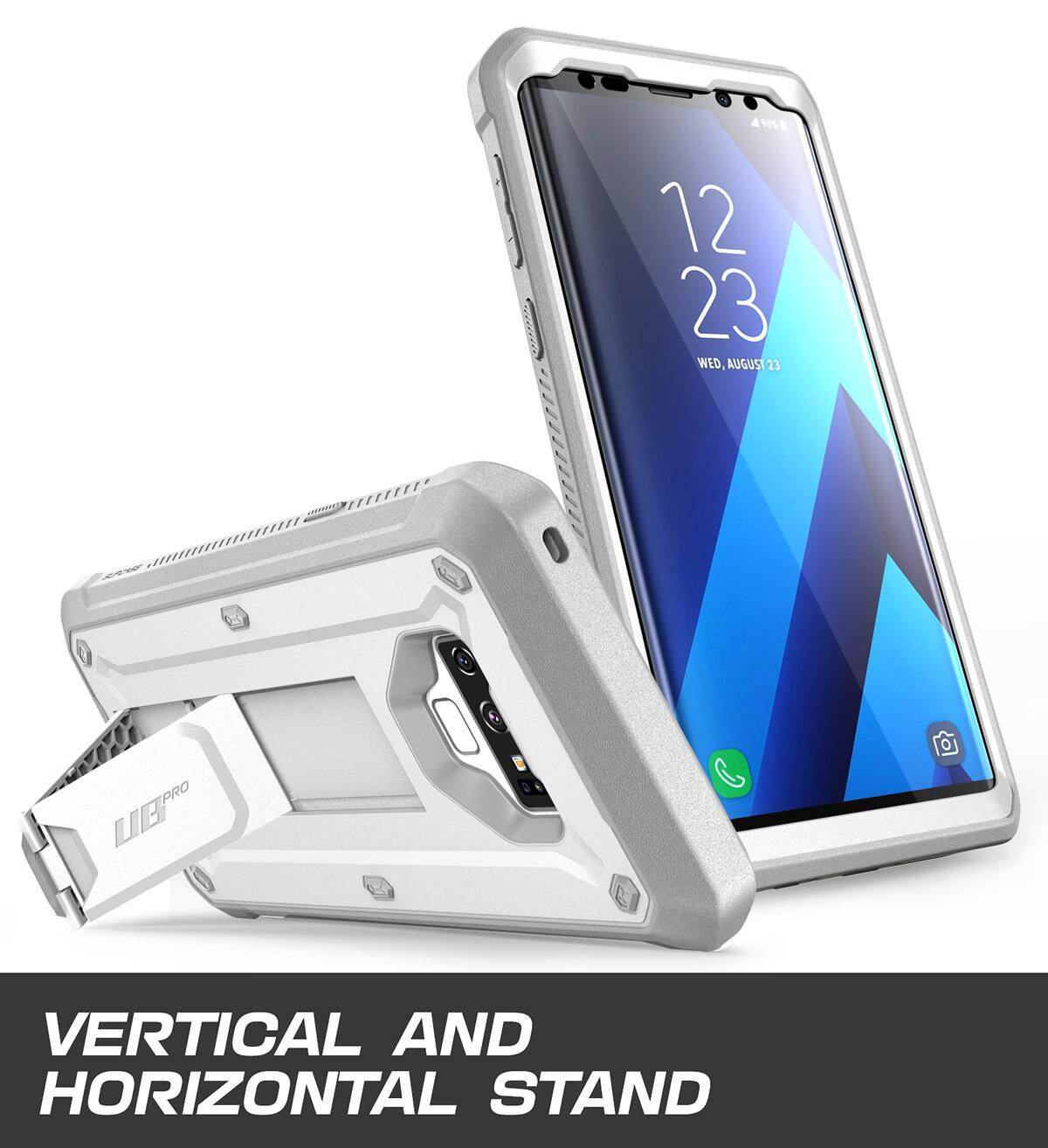 Dành cho Samsung Galaxy Samsung Galaxy Note 9 Ốp Lưng BẢO VỆ SUPCASE PC + TPU Chắc Chắn có Nắp Đậy Bảo Vệ Màn Hình & Chân Đế & bao da Kẹp