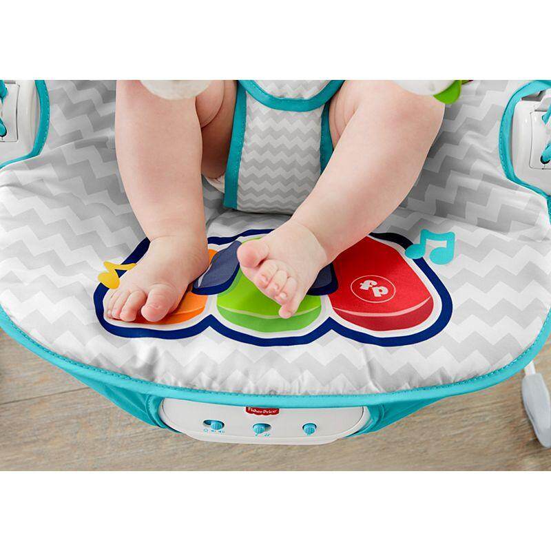 fisher price bouncer kick and play