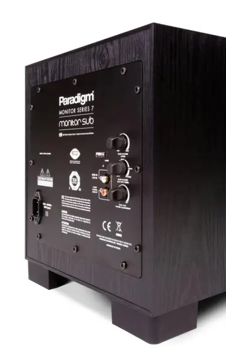 paradigm monitor sub 8