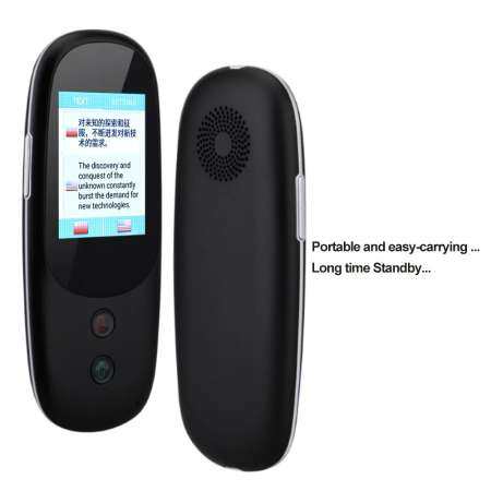 T6 สมาร์ท Voice Translator อัจฉริยะแบบเรียลไทม์เครื่องแปลภาษา 41 ภาษาไทย Translator W/2.4 นิ้วหน้าจอสัมผัสสำหรับธุรกิจท่องเที่ยว
